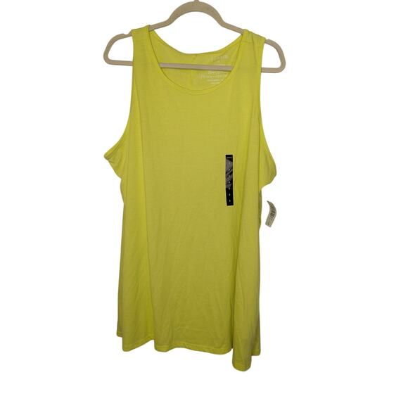 Torrid Classic Fit Yellow Everyday Tank Top Basics Layering Piece Womens Size 3X - Picture 1 of 9